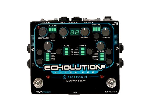 Pigtronix Echolution 2 Ultra Pro Delay - Evenstad Musikk
